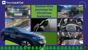 100% electric taxi in Surrey Heath